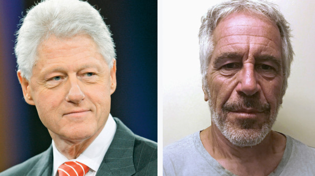 ג'פרי אפשטיין, ביל קלינטון (צילום: רויטרס)