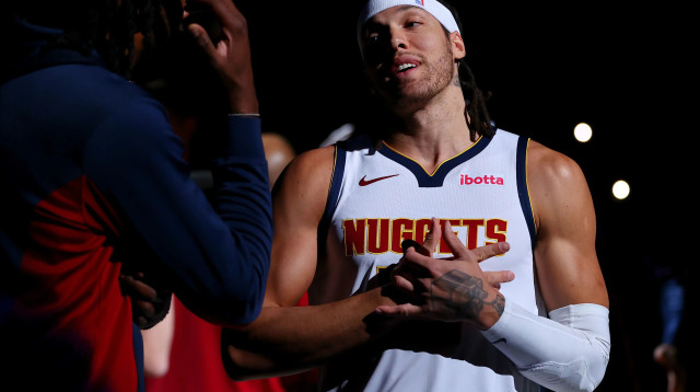 שחקנה של דנבר נאגטס ארון גורדון (צילום: GettyImages)