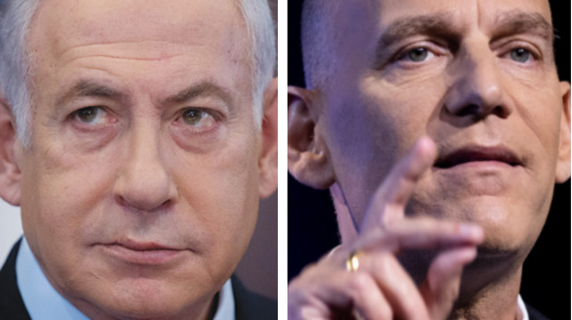 בנימין נתניהו, גיא פלג (צילום: הדס פרוש פלאש 90,חיים גולדברג פלאש 90)