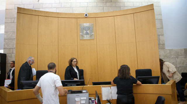 בית המשפט המחוזי בנצרת (צילום: דוד כהן פלאש 90 )