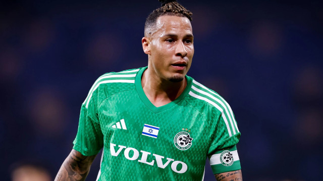 צ'ארון שרי שחקן מכבי חיפה (צילום: מאור אלקסלסי)