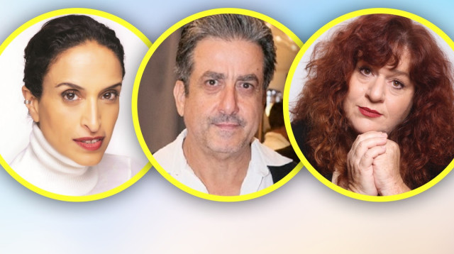 אסתי זקהיים , מנשה נוי , אחינועם ניני (צילום: אריאל בשור,עופר חן,Roberto Rocco)