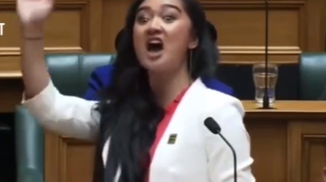 חברת פרלמנט מהמיעוט המאורי בניו זילנד (צילום: רשתות חברתיות, שימוש לפי סעיף 27 א')