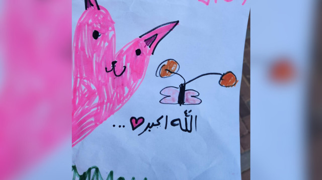 הציור שעורר סערה (צילום: פרטי)