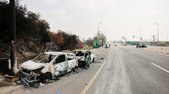 הרס בדרום לאחר מתקפת החמאס (צילום: Chaim Goldberg/Flash90)
