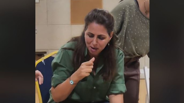 עינת שרוף (צילום: צילום מסך טיקטוק)