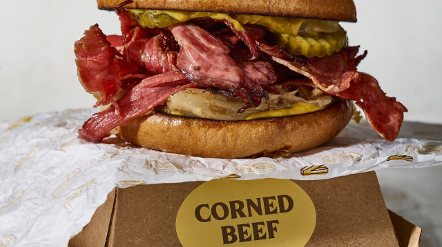 קורנדביף גרינברג בורגר (צילום: דן פרץ)