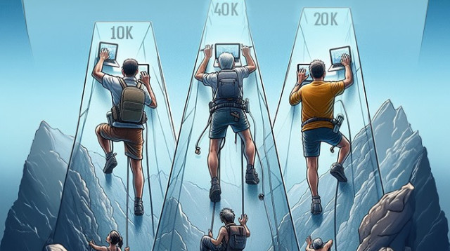 ארבע תקרות הזכוכית של המשווקים הדיגיטליים (צילום: NircDesign)