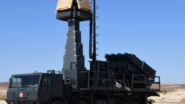 הניסוי שערכה חברת רפאל בשיתוף עם מפא"ת במשרד הביטחון (צילום: דוברות רפאל)