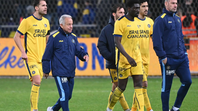 רורי דלאפ, דריק לוקאסן, דייב סארקאן, אנריק סבוריט, מכבי תל אביב (צילום: ברני ארדוב)