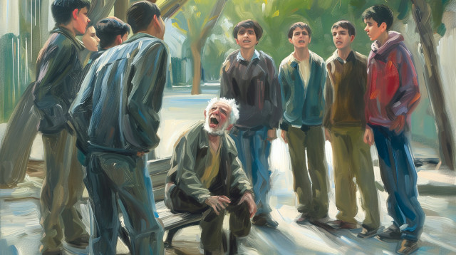 איור - דימויי בינה מלאכותית  (צילום: רפאל כרמל)