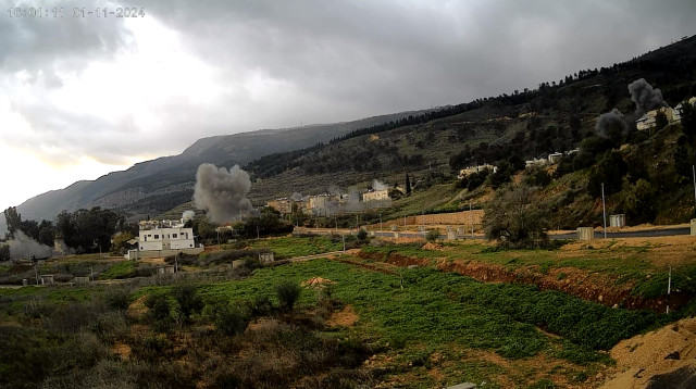 נפילות בקרית שמונה (צילום: רשתות חברתיות, שימוש לפי סעיף 27 א')