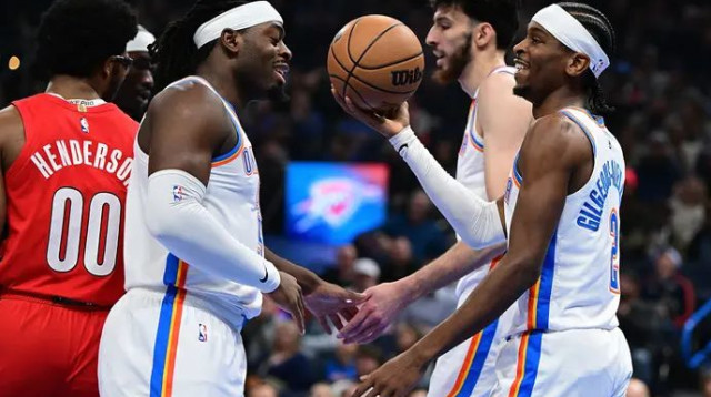 כמה רחוק הקבוצה שלו תלך? שיי גילג'ס אלכסנדר (צילום: GettyImages)