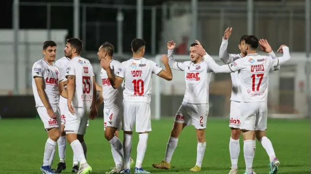תומר יוספי סידר להפועל חיפה יתרון (צילום: לירון מולדובן)