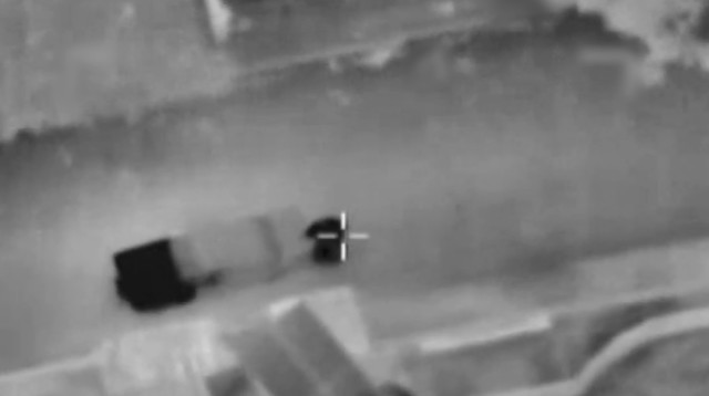 מתוך תיעוד חיסול מחבלי חמאס ברצועת עזה (צילום: דובר צה"ל)