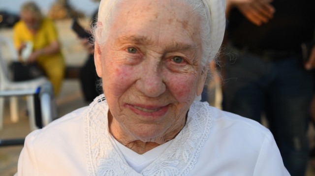  חולדה גורביץ' (צילום: דוברות עיריית חיפה ראובן כהן)