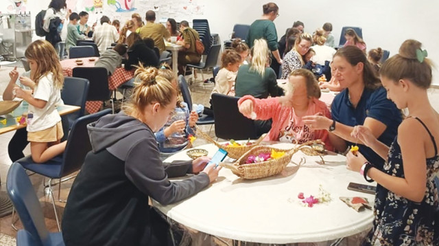 טבע במלונות המפונים (צילום: רשות ניקוז ונחלים כינרת)