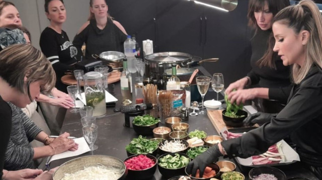 ליין סדנאות האוכל של אוריאן וסיוון (צילום: ללא קרדיט)