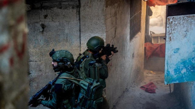 כוחות צה"ל בטול כרם (צילום: דובר צה"ל)