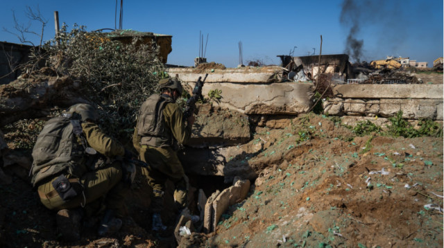 כוחות צה"ל בצפון הרצועה  (צילום: דובר צה"ל)