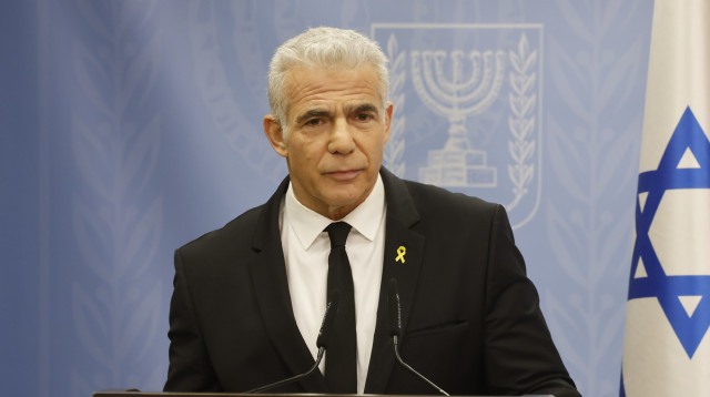 יאיר לפיד (צילום: מרק ישראל סלם)