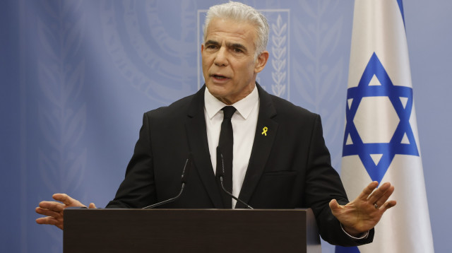 יאיר לפיד (צילום: מרק ישראל סלם)