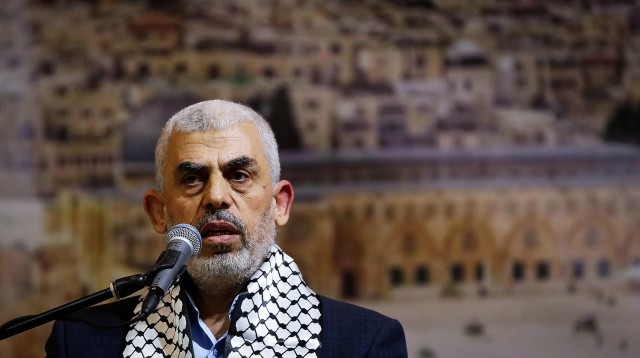 יחיא סינוואר (צילום: Abed Rahim Khatib/Flash90)