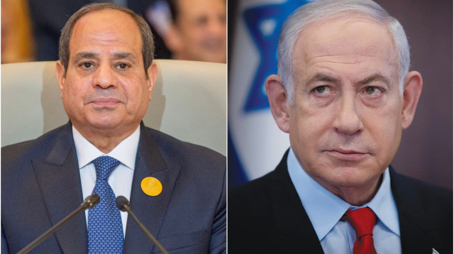 בנימין נתניהו, עבד אל-פתאח א-סיסי (צילום: חיים גולדברג, פלאש 90, Saudi Press Agency/Handout via REUTERS)