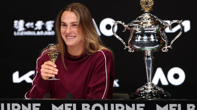 ארינה סבאלנקה, אלופת אוסטרליה (צילום: GettyImages, Julian Finney)