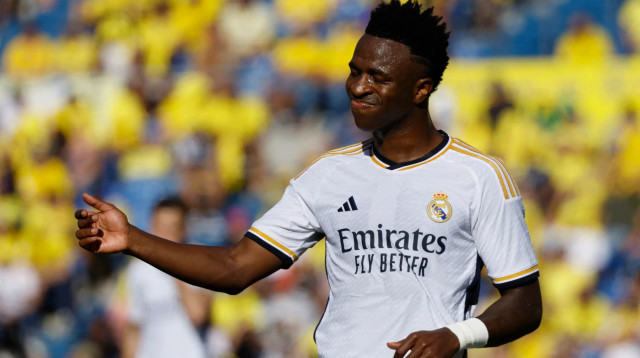 שחקן ריאל מדריד ויניסיוס (צילום: רויטרס)