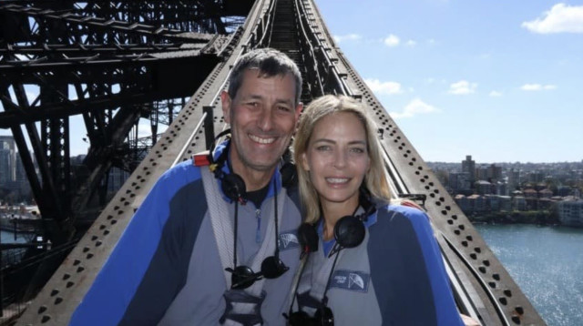 יואב לימור, קרן מצקין (צילום: צילום מסך מתוך האינסטגרם)