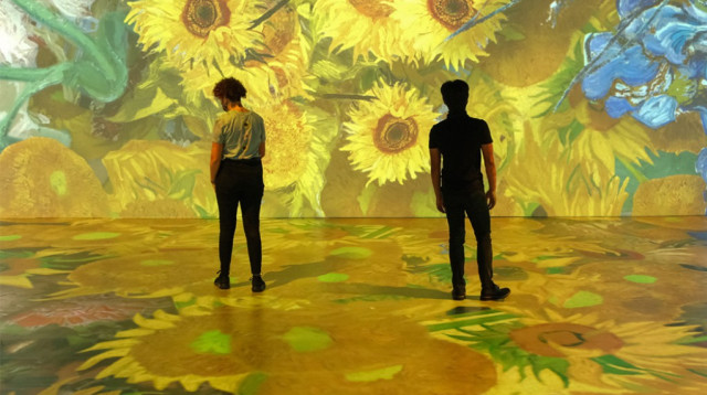 תערוכת ואן גוך (צילום: Hub Exhibitions  בשיתוף חברת ארטהאב)