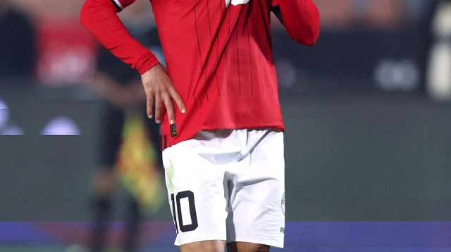 שחקן נבחרת מצרים, מוחמד סלאח (צילום: רויטרס)