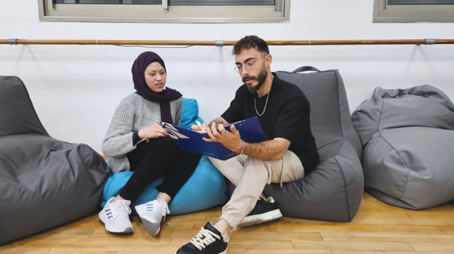 סטודנטים במרכז האקדמי לוינסקי וינגייט  (צילום: דוברות המרכז האקדמי לוינסקי וינגייט חדש)