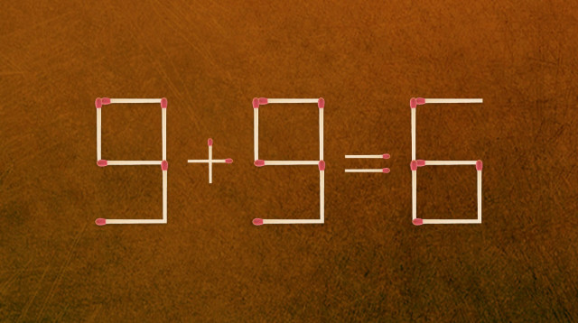 הזיזו רק גפרור אחד כדי לפתור את התרגיל הזה (צילום: AdobeStock)