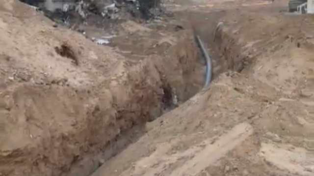 פרויקט הצפת המנהרות "אטלנטיס" (צילום: גלי צה"ל)