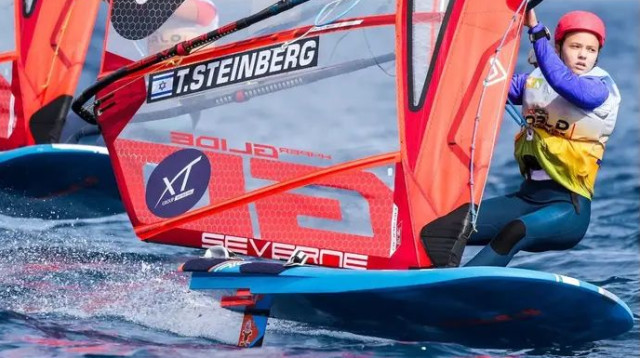 התחלה טובה. שטיינברג (צילום: אתר רשמי, sailing energy)