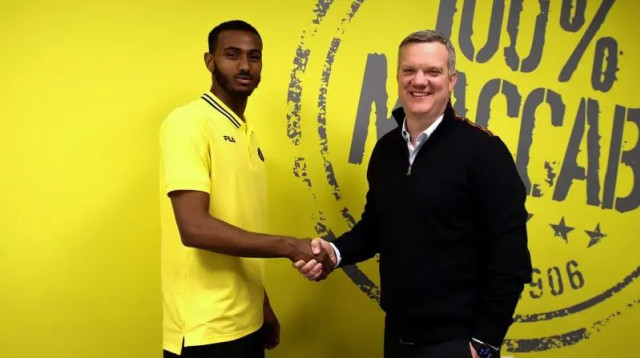 יונס מלדה, שחקן מכבי תל אביב (צילום: אתר רשמי, מכבי תל אביב)