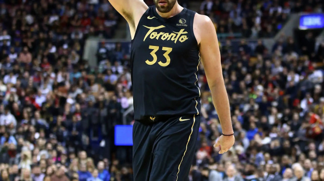 שחקן טורונטו ראפטורס מארק גאסול (צילום: GettyImages)