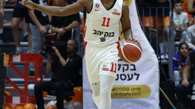 ברינטון למאר, הפועל ירושלים (צילום: דני מרון)