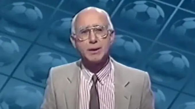 שדר העבר של רשות השידור ניסים קיוויתי (צילום: צילום מסך, מתוך שידורי הטלוויזיה)