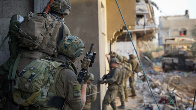 לוחמי צה"ל ברצועת עזה (צילום: דובר צה"ל)
