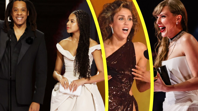 טיילור סוויפט, מיילי סיירוס, ג׳יי זי, בלו אייבי (צילום: Getty images)