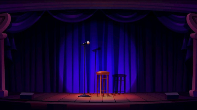 מופע סטנדאפ (צילום: www.ingimage.com)