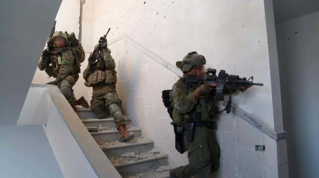 לוחמי צה"ל בעזה (צילום: דובר צה"ל)