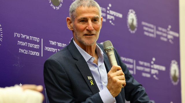 בכנס. אלוף במיל' יאיר גולן (צילום: גלעד קוולרצ׳יק)