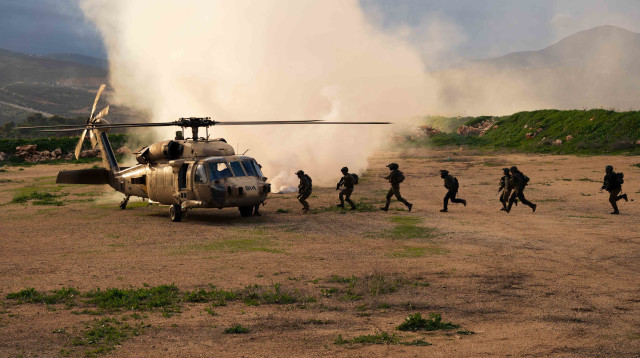פעילות כוחות צה"ל בגבול הצפון (צילום: דובר צה"ל)