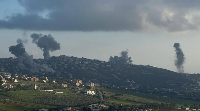 תקיפת צה"ל בלבנון (צילום: רשתות ערביות)