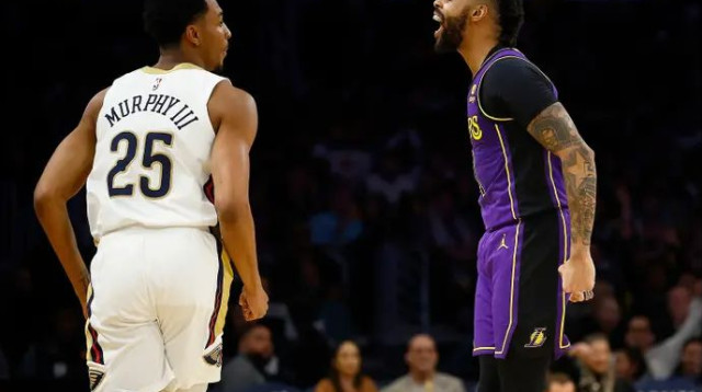 חזר וכיכב מול ניו אורלינס. דיאנג'לו ראסל (צילום: אימג'בנק  GettyImages)