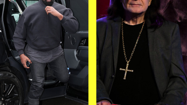 אוזי אוסבורן, קניה ווסט (צילום:  Kevin Winter/Getty images,Kevin Winter.GettyImages,Jacopo M. Raule gettyimages)